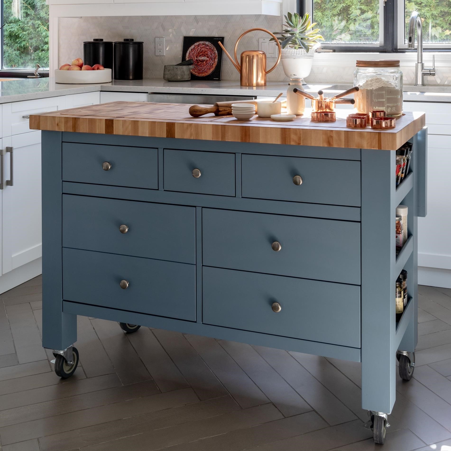 Jordan's furniture kitchen on sale island